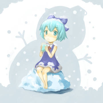 毎日寒いですねぇ…こんな時はチルノ！