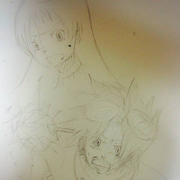 落書きから生まれたキャラクター