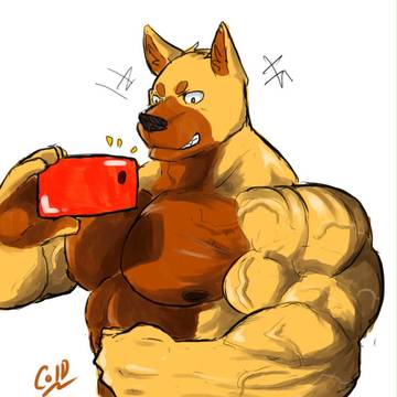 Muscle pose