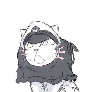 例の猫ランジェリー着たのんこ提督