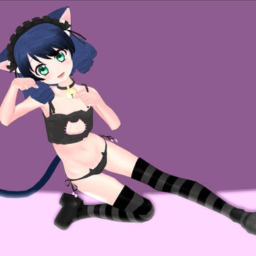 ねこランジェリー　シアンちゃん