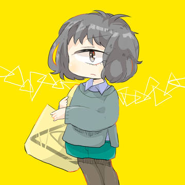 三白眼ちゃん