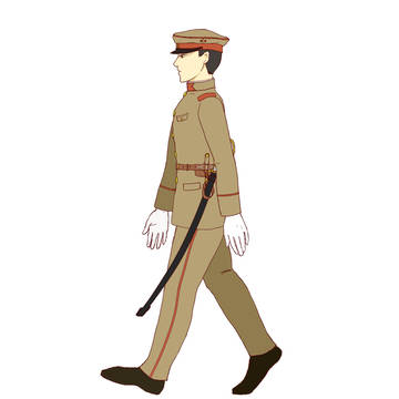 歩く四五式