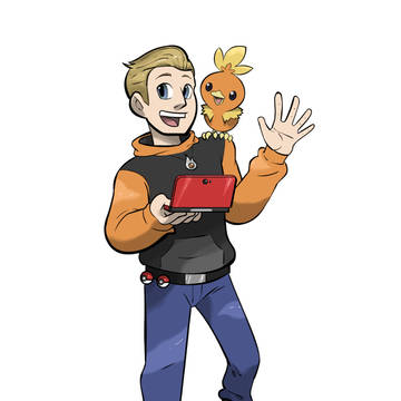 Pokemon Trainer and Torchic