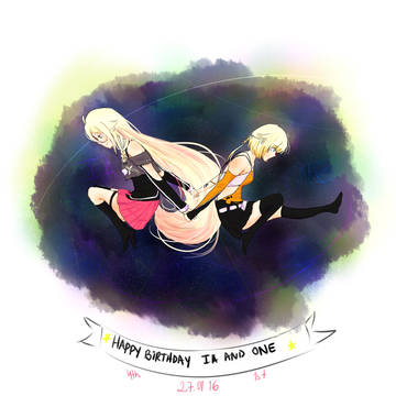 HAPPY BIRTHDAY IA AND ONE