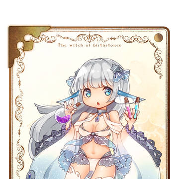 【誕生石の魔女】エトワール【カラーレス・スピネル】