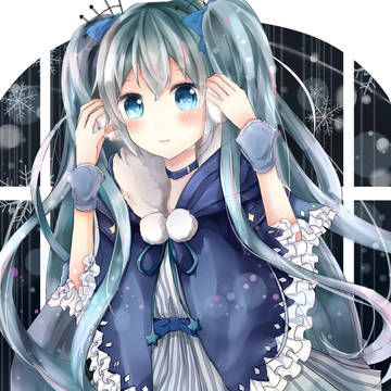 冬の夜ミク