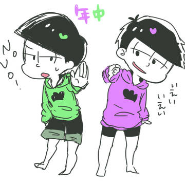 デスクのおそ松さん