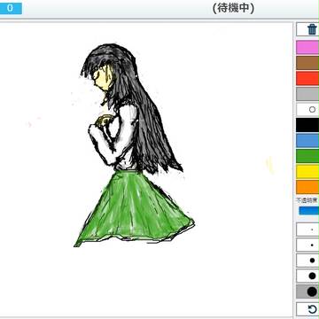 マウス練習絵 祈り