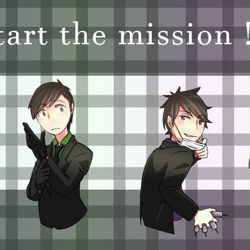 【自分絵注意】マフィア松さん