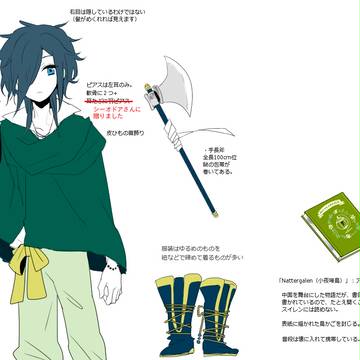 【PHE】月忘れの祭服装【補足】