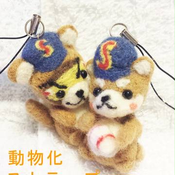 ダイヤのＡ動物化ストラップ