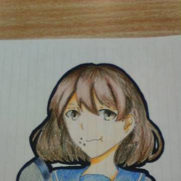 冬の日に描いた