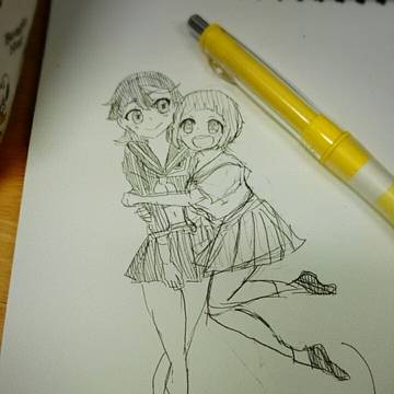 キルラキル落書き
