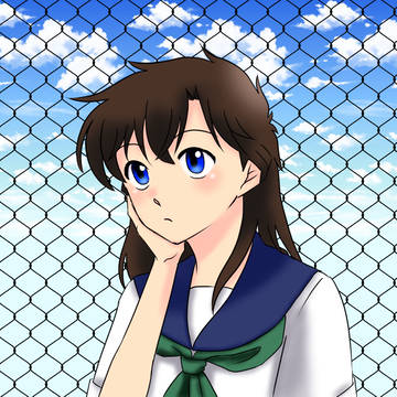「ばか。」