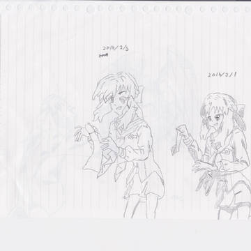 模写　2016/02/01,03 4