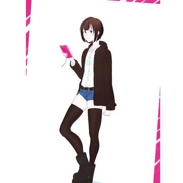 ホットパンツニーソ