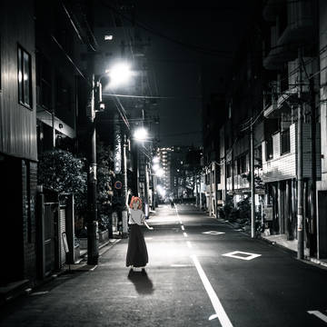 君と夜の散歩
