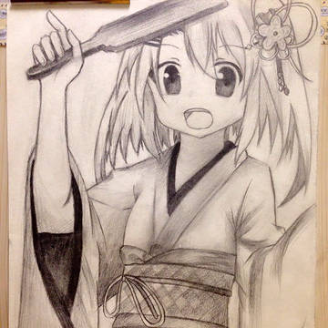和服女