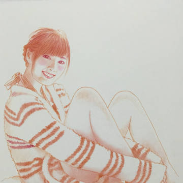 白石麻衣のスケッチ画.4