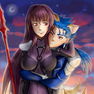 Schatcha and Cu Chulainn