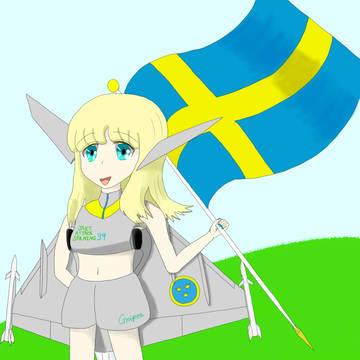 SAAB[JAS39]　グリペンちゃん