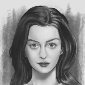 スケッチ Anne Hathaway
