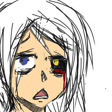 落書き『悲しみ』