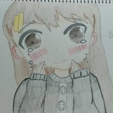 初上色(・ิϖ・ิ)っ