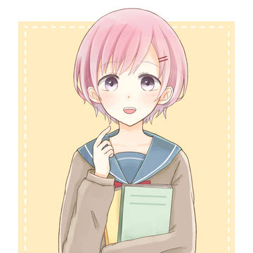 セーラー服とカーディガン
