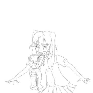 多舌系の女の子