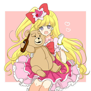 キュアミラクルとモフルン
