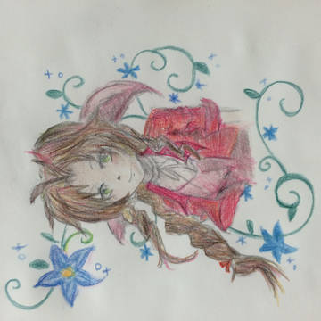 エアリス 生誕祭画