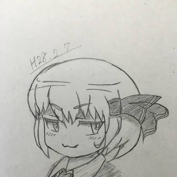 【久々に描いてみた】ルーミア
