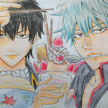 銀魂 銀さん&土方
