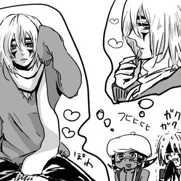 らくがき：ダメな感じに白春萌えする録 ※腐向け