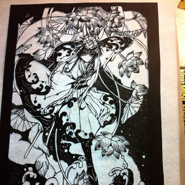 切り絵 GATE7 はな