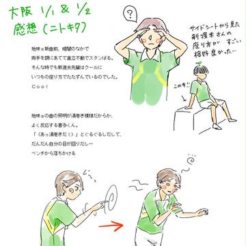 テニミュ山吹レポ・大阪名古屋編（ほぼ新渡米と喜多）
