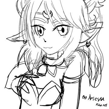 Alicia Rue fast sketch