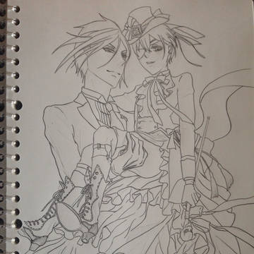 黒執事 模写