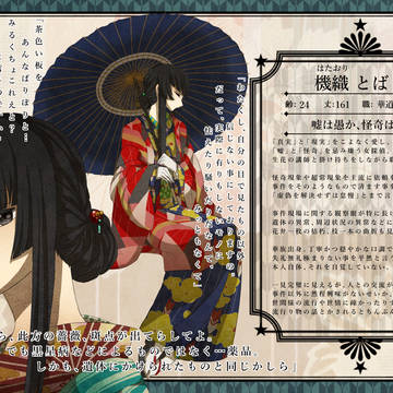 【帝探】機織とばり【探偵】