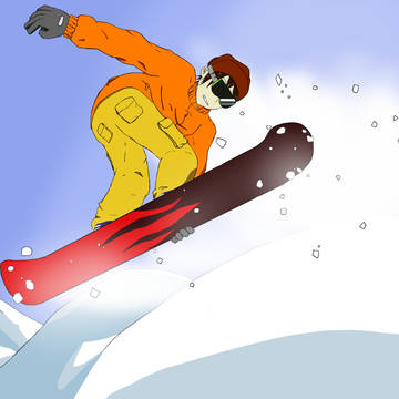 スノボ 元絵あり