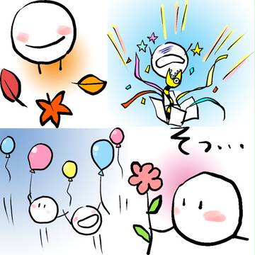 【LINEスタンプ】まんじゅう妖精2
