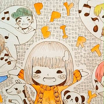誕生日イラスト
