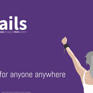 Tails OS Wallpaper