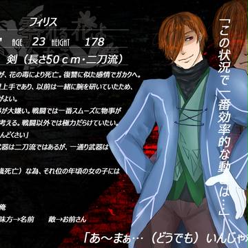【零れ花】　フィリス　【ガガク】