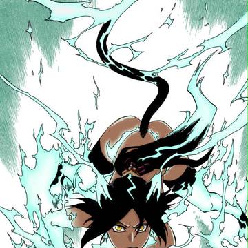 Shihouin Yoruichi manga coloring