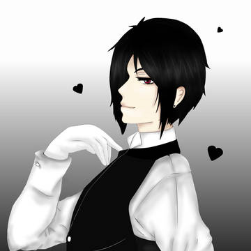 Sebastian Michaelis side-face