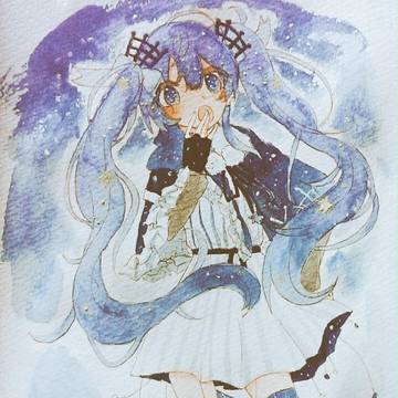 冬の夜ミク❄