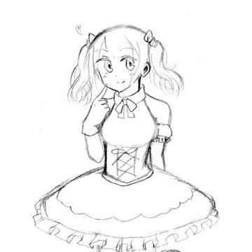 っ...私は...捧げる...この絵を...友人に...！！